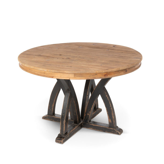 Park Hill Collection Lodge Elba Round Wood Dining Table EFT20118