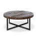 Park Hill Collection Lodge Recycled Elm and Iron Coffee Table EFT26076