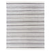 Park Hill Collection Lodge Textured Stripe Pattern Wool Rug, 7'9" x 9'9" EHF06166