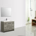 Eviva Lugano 42" Modern Bathroom Vanity with White Integrated Acrylic Sink
