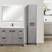 Eviva Lugano 42" Modern Bathroom Vanity with White Integrated Acrylic Sink