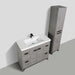 Eviva Lugano 42" Modern Bathroom Vanity with White Integrated Acrylic Sink