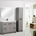 Eviva Lugano 42" Modern Bathroom Vanity with White Integrated Acrylic Sink