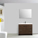 Eviva Lugano 42" Modern Bathroom Vanity with White Integrated Acrylic Sink