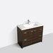 Eviva Lugano 42" Modern Bathroom Vanity with White Integrated Acrylic Sink