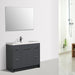 Eviva Lugano 42" Modern Bathroom Vanity with White Integrated Acrylic Sink