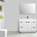 Eviva Lugano 42" Modern Bathroom Vanity with White Integrated Acrylic Sink