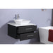 Eviva Totti Wave 24-Inch Modern Bathroom Vanity With Counter-Top And Sink