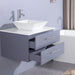 Eviva Totti Wave 30-Inch Modern Bathroom Vanity With Counter-Top And Sink