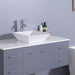 Eviva Totti Wave 48-Inch Modern Bathroom Vanity With Counter-Top And Sink
