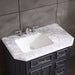 Eviva Glory 42" Bathroom Vanity with Carrara Marble Counter-top and Porcelain Sink