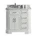 Eviva Glory 42" Bathroom Vanity with Carrara Marble Counter-top and Porcelain Sink