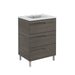 Eviva Vitta 39? Modern Bathroom Vanity with White Integrated Porcelain Sink