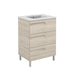 Eviva Vitta 39? Modern Bathroom Vanity with White Integrated Porcelain Sink