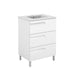 Eviva Vitta 39? Modern Bathroom Vanity with White Integrated Porcelain Sink