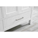 Eviva Aberdeen 78" Transitional White Bathroom Vanity with White Carrera Countertop