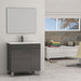 Eviva Cup 31.5" Grey Modern Bathroom Vanity with White Integrated Porcelain Sink