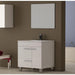 Eviva Cup 31.5" Grey Modern Bathroom Vanity with White Integrated Porcelain Sink