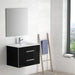 Eviva Astoria 28" Modern Bathroom Vanity with White Integrated Porcelain Sink
