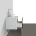 Eviva Santa Monica 30 in Wall Mount Bathroom Vanity with White Porcelain Vessel Sink