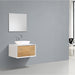 Eviva Santa Monica 30 in Wall Mount Bathroom Vanity with White Porcelain Vessel Sink