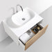 Eviva Santa Monica 30 in Wall Mount Bathroom Vanity with White Porcelain Vessel Sink