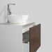 Eviva Santa Monica 30 in Wall Mount Bathroom Vanity with White Porcelain Vessel Sink