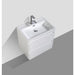 Eviva Glazzy 24" Wall Mount Modern Bathroom Vanity High Glossy White