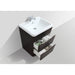 Eviva Victoria 25" Modern Bathroom Vanity with White Integrated Acrylic Sink