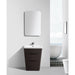 Eviva Victoria 25" Modern Bathroom Vanity with White Integrated Acrylic Sink