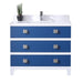 Eviva Sydney 42 Inch Bathroom Vanity with Solid Quartz Counter-top