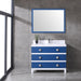 Eviva Sydney 42 Inch Bathroom Vanity with Solid Quartz Counter-top