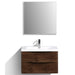 Eviva Smile 30" Modern Bathroom Vanity Set with Integrated White Acrylic Sink