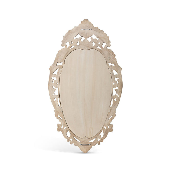 Park Hill Collection Country French Auvergne Hand Carved Wood Mirror EWI26056