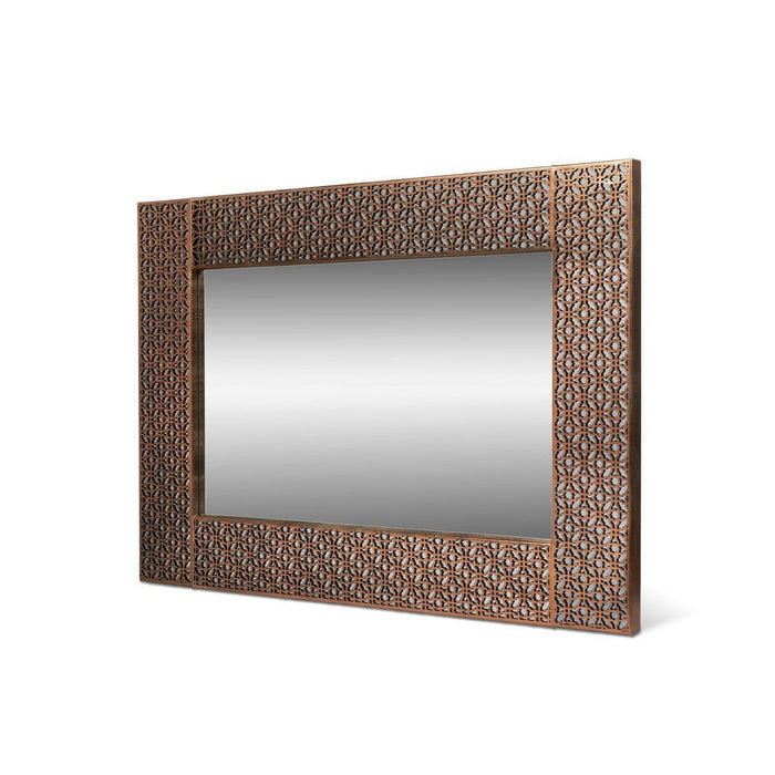 Park Hill Collection Sahara Leather Framed Mirror EWI26322