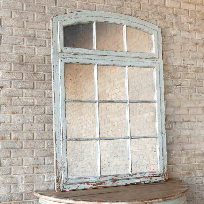 Park Hill Collection La Boheme Painted Warehouse Window Frame Mirror EWM90476