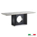 Bellini Modern Living Eclisse Dining Table 87" Eclisse DT 87" WHT