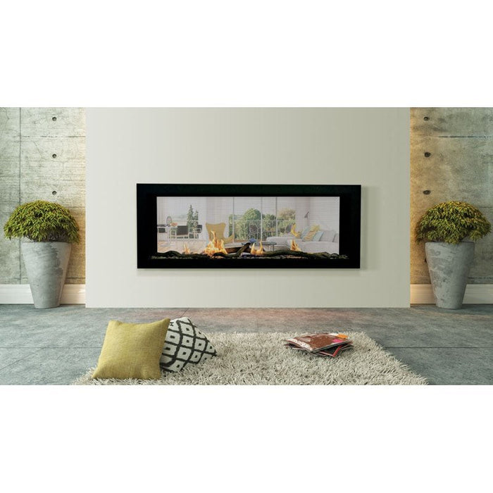 Sierra Flame Emerson 48" Deluxe Slim See-through Linear Fireplace