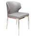 Bellini Modern Living Eton Dining Chair in Dark Grey Eton DGY