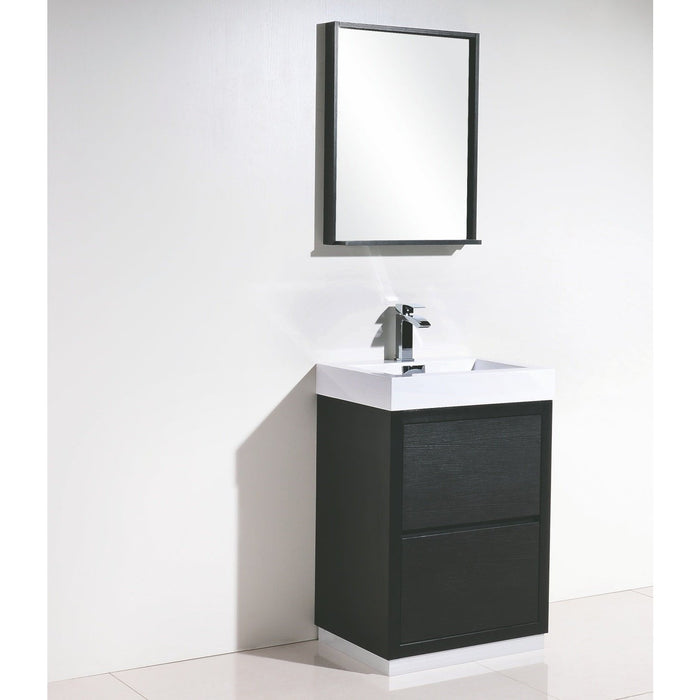 KubeBath Bliss Free Standing Modern Bathroom Vanity