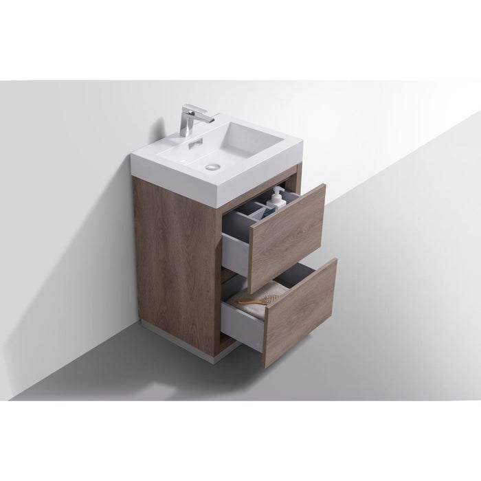 KubeBath Bliss Free Standing Modern Bathroom Vanity