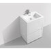 KubeBath Bliss Free Standing Modern Bathroom Vanity