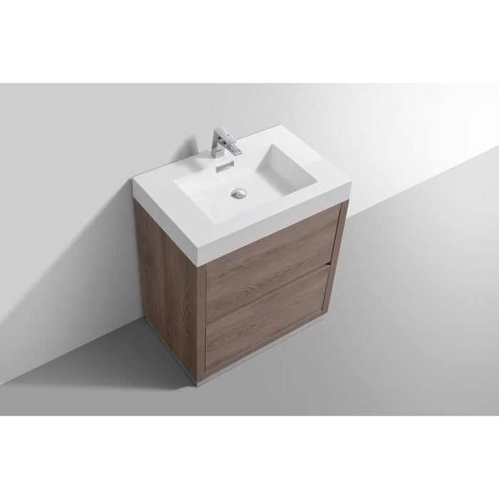 KubeBath Bliss Free Standing Modern Bathroom Vanity