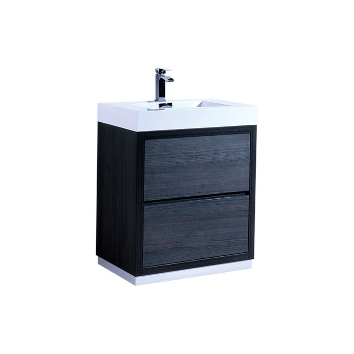 KubeBath Bliss Free Standing Modern Bathroom Vanity