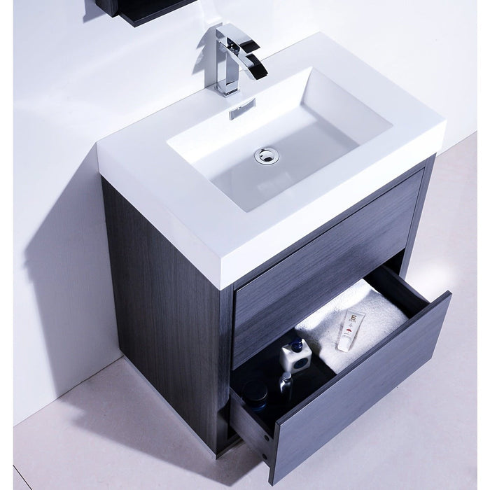 KubeBath Bliss Free Standing Modern Bathroom Vanity