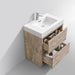 KubeBath Bliss Free Standing Modern Bathroom Vanity