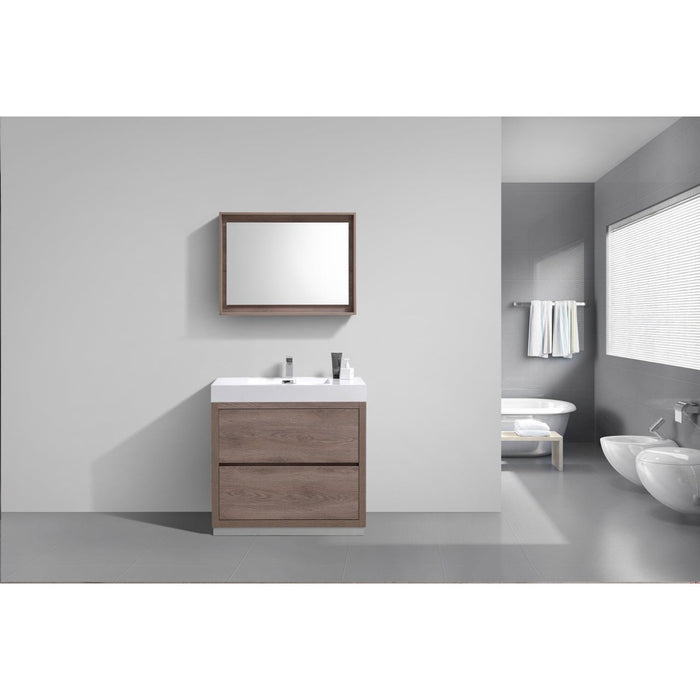 KubeBath Bliss Free Standing Modern Bathroom Vanity