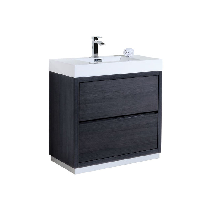 KubeBath Bliss Free Standing Modern Bathroom Vanity