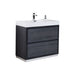 KubeBath Bliss Free Standing Modern Bathroom Vanity