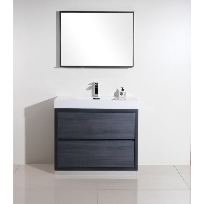 KubeBath Bliss Free Standing Modern Bathroom Vanity